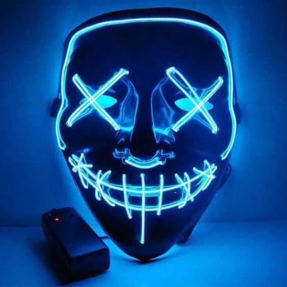 Masque LED coloré - La Purge™