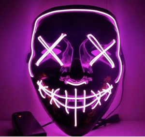 Masque LED coloré - La Purge™